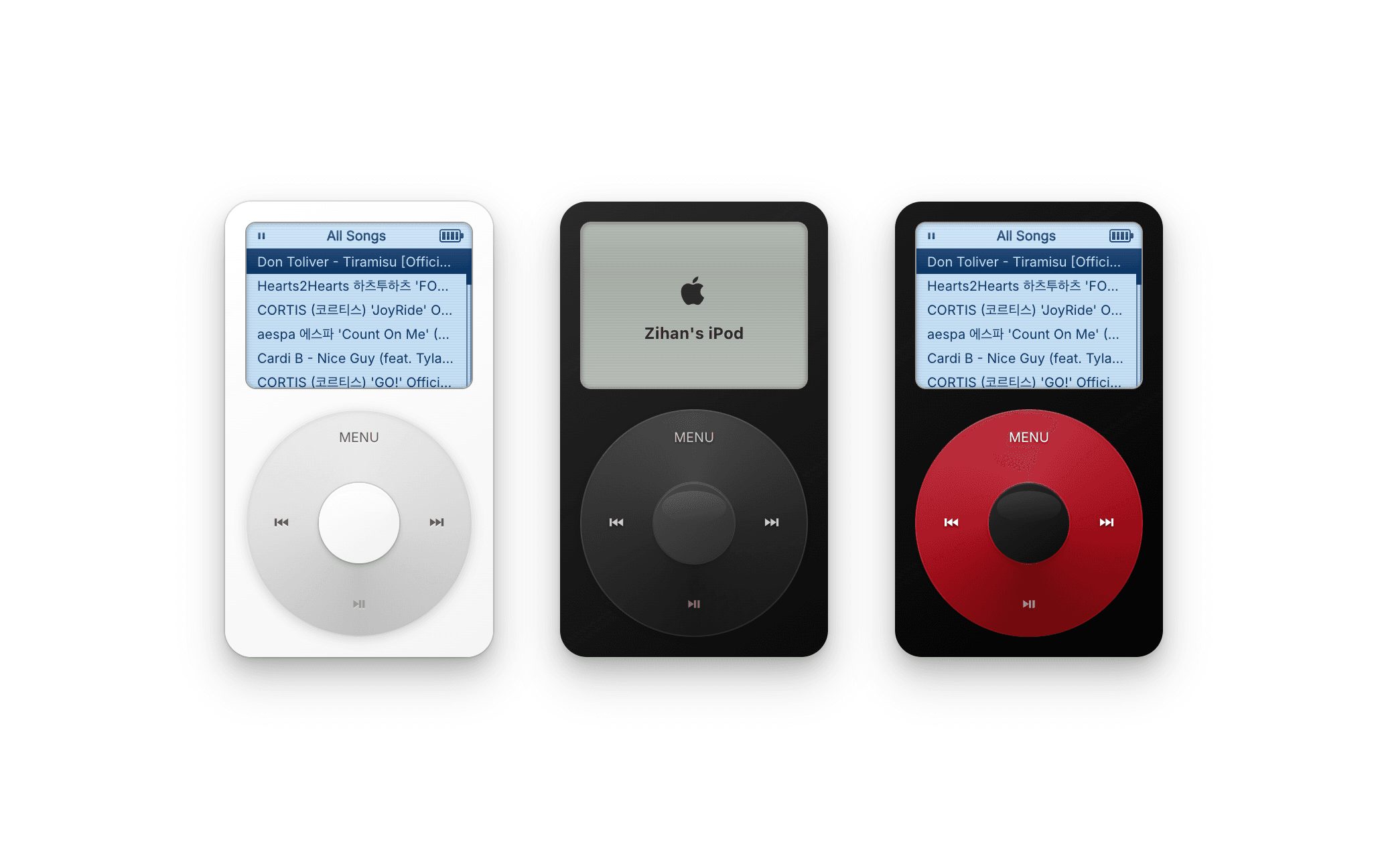'01 iPod